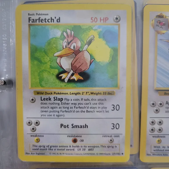 Pokemon Card Farfetch'd - Picture 1 of 1